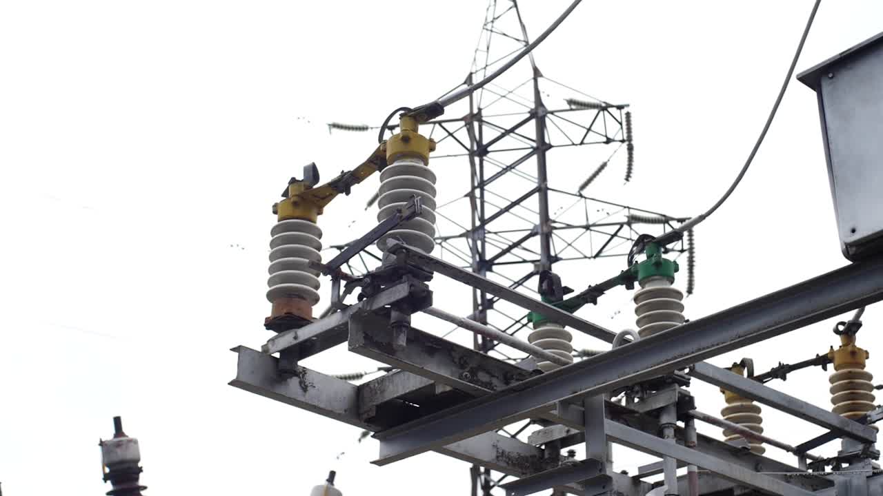 equipo de subestación eléctrica