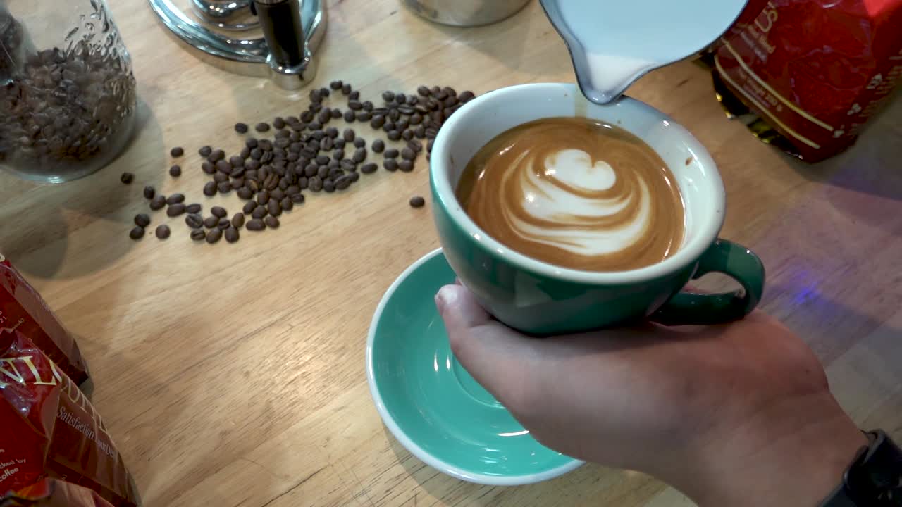 라떼아트 바리스타 라떼아트 만들기 라떼아트만들기 29