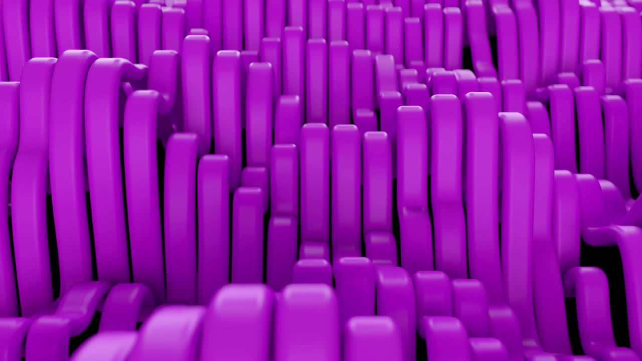 Abstract Colorful Waves.