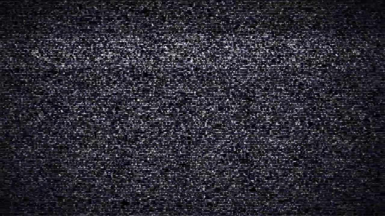 Analog Television Static Noise Background