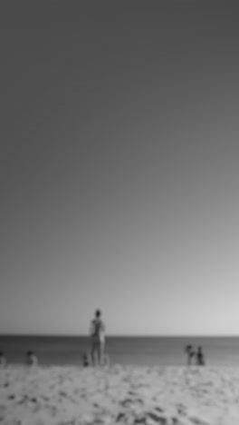 People on a beach
