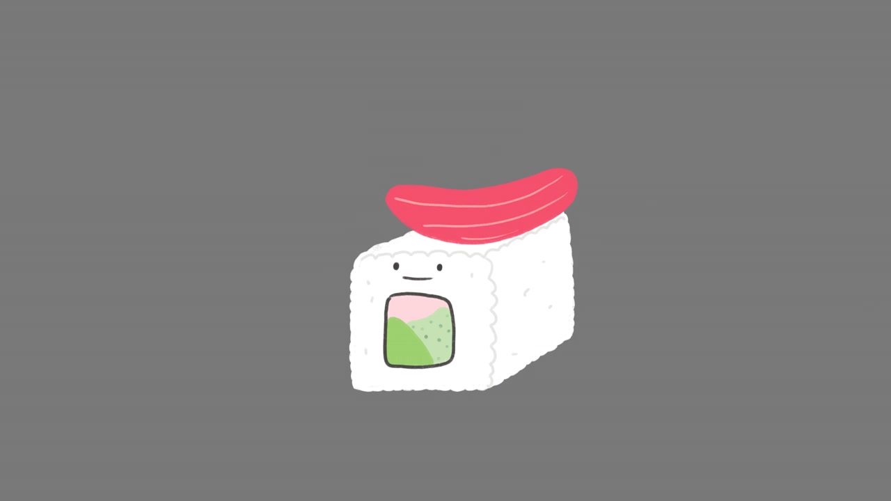 Sushi Animation 07