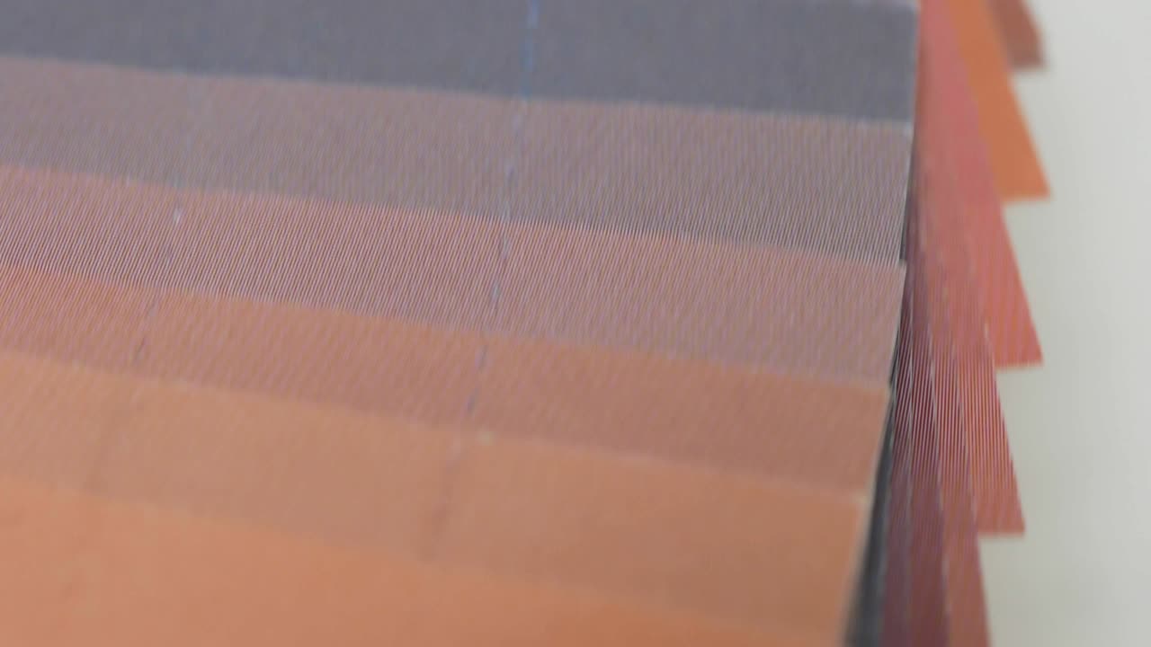 el catálogo de colores de pantone.