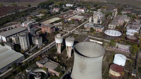 Deserted-Power-Station-In-The-Town-Of-Ptolemaida-In-Greece