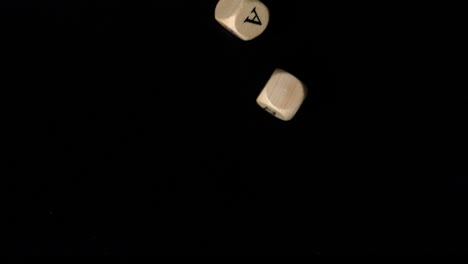 was dice falling together