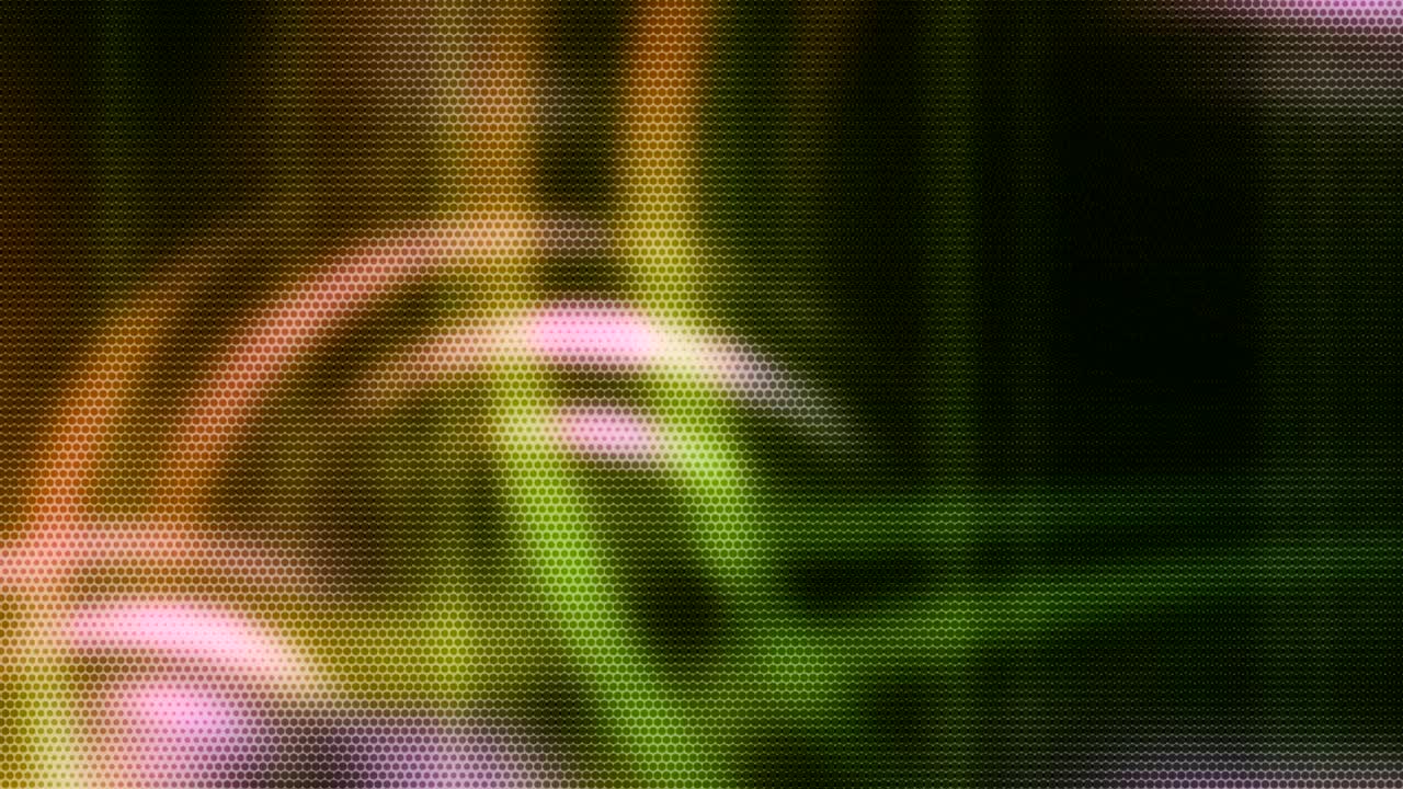 fondo de movimiento animado que muestra notas musicales