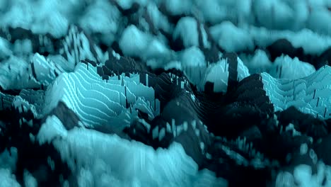 4k topographic waveform.