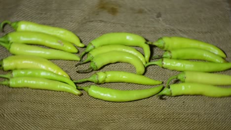 fresh chili on white background