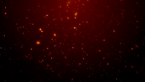 partículas de polvo abstracto luz bokeh títulos de movimiento bucle de fondo cinematográfico
