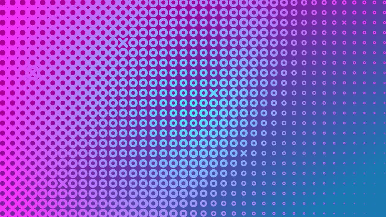 Geometric Halftone Pattern Backgrounds.