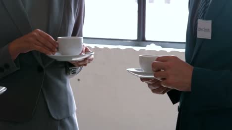 Business-team-having-coffee
