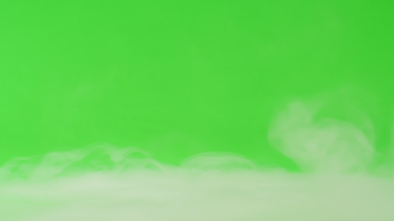 Green Screen with Smoke Effect
