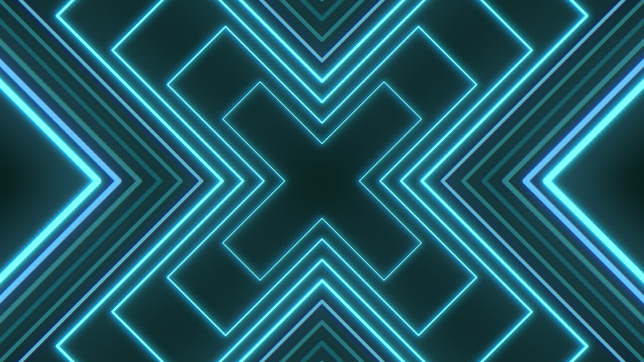 Abstract neon x pattern for futuristic design