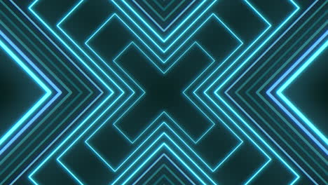 abstract neon x pattern for futuristic design