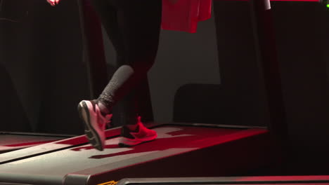 woman working out at a modern gym