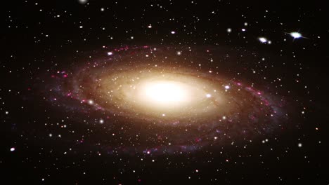 Eine-Galaxie,-Die-Im-Universum-Schwebt