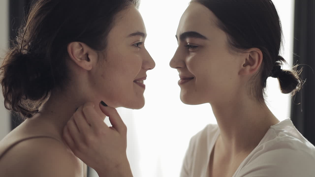 retrato de dos mujeres