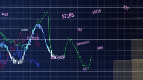 Animación-Del-Procesamiento-De-Datos-Digitales-Sobre-Fondo-Oscuro