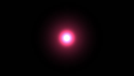 focagem de luz rosa