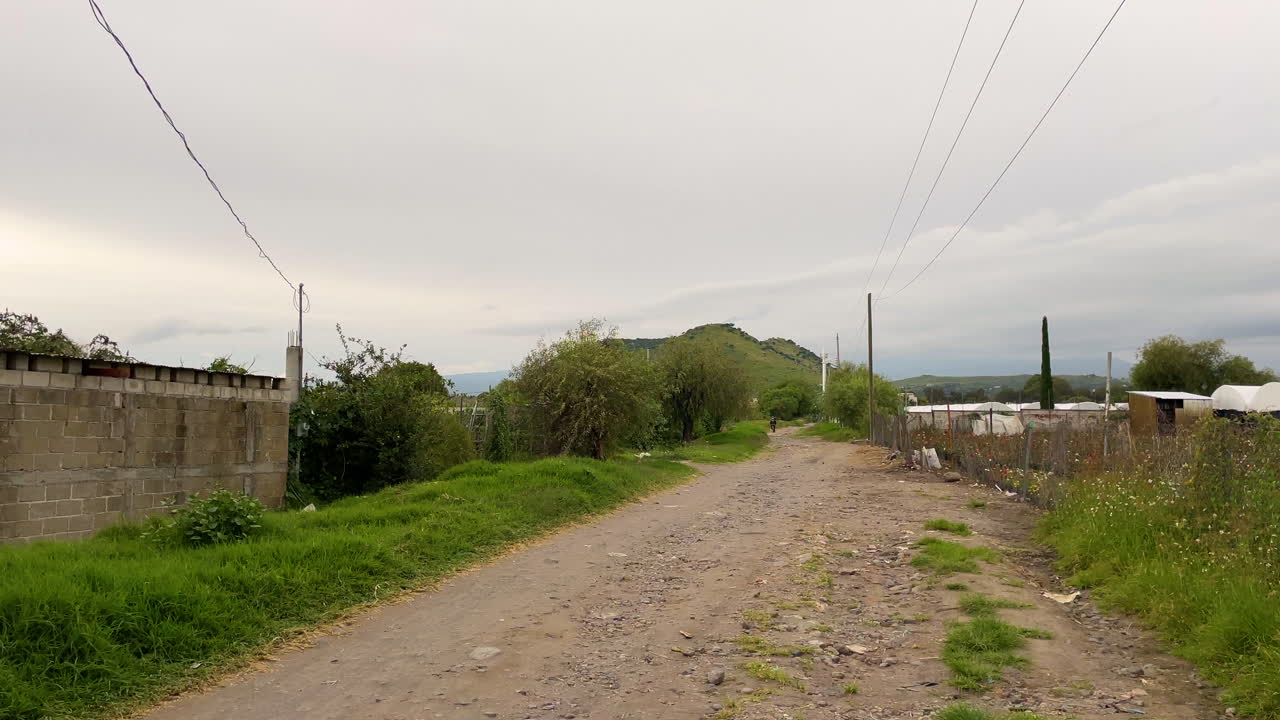lapso de tiempo durante la caída de fuertes nevadas en el volcán popocatépetl