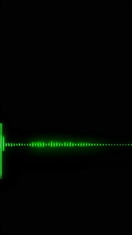 Green Neon Audio Visualizer