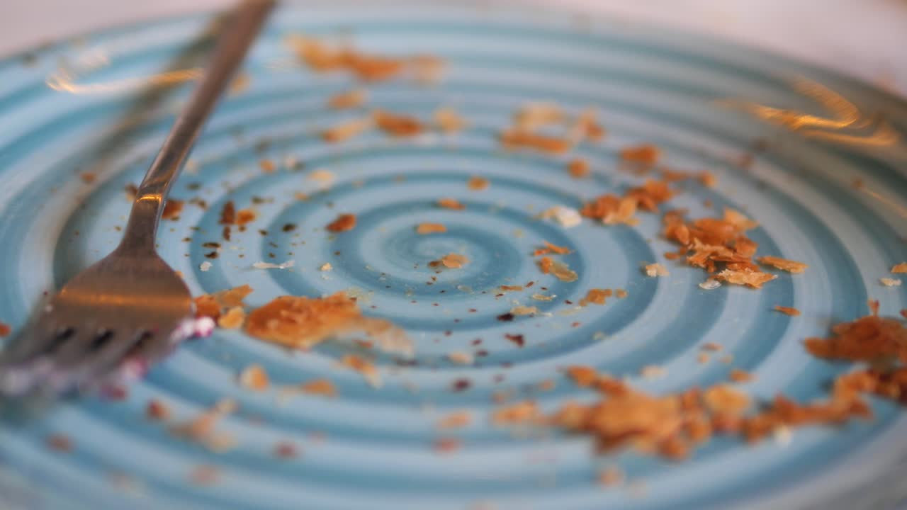Empty Plate with Fork