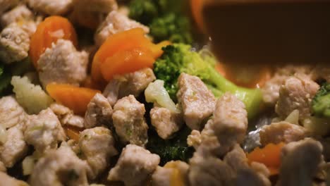 chicken stir-fry with vegetables