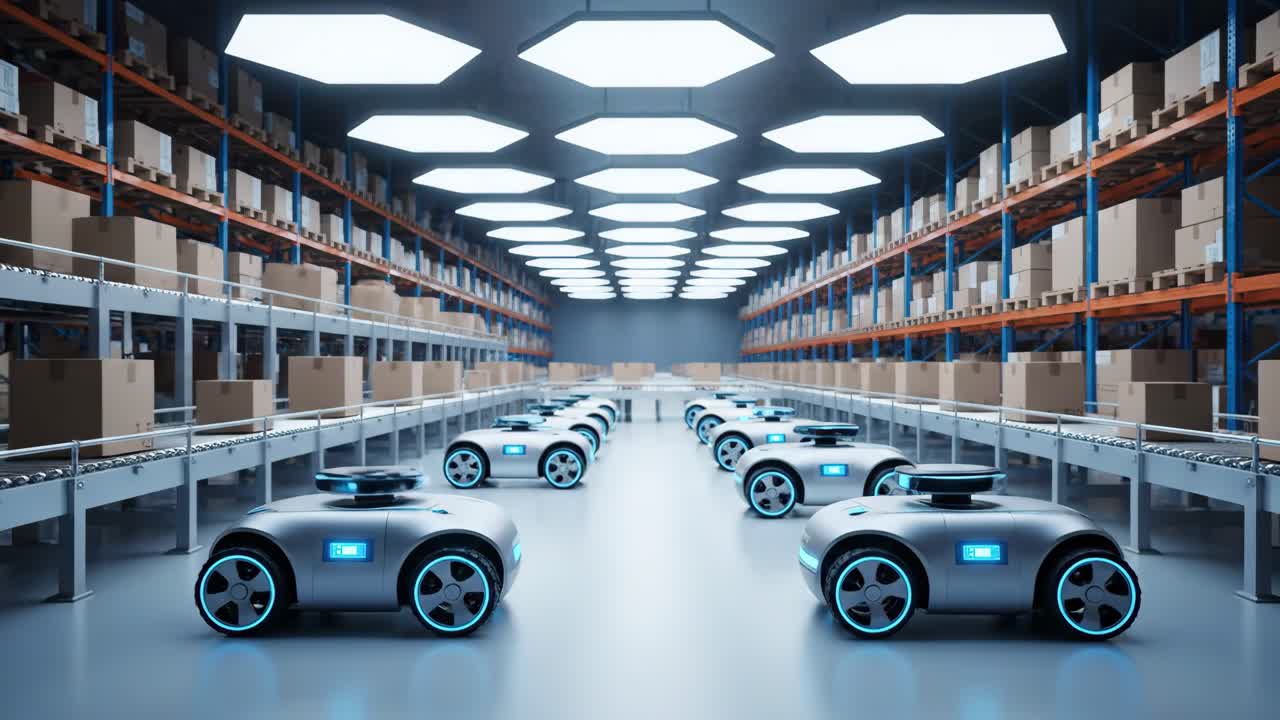 Warehouse Robots for Automated Logistics
