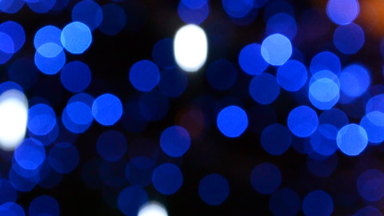 latar belakang abstrak lingkaran bokeh biru