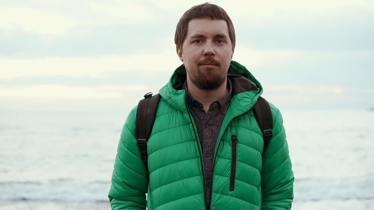 Man at the beach
