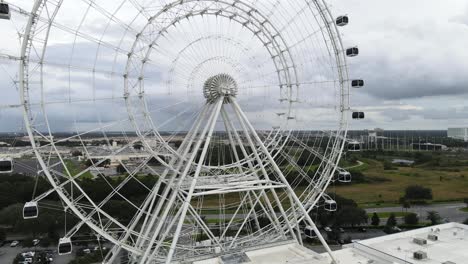 Vista-Aérea-De-Orlandos-Eye-Fairest-Wheel-En-Orlando-Florida