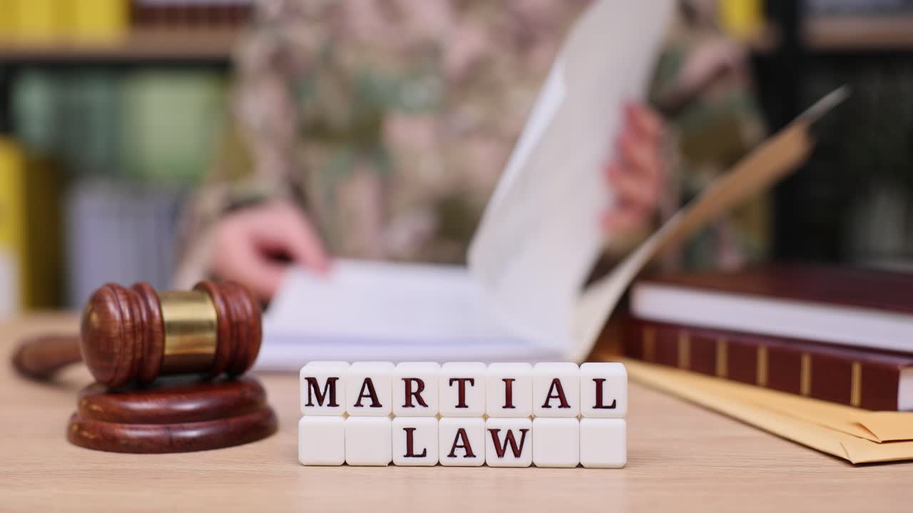 Martial Law and the Justice System