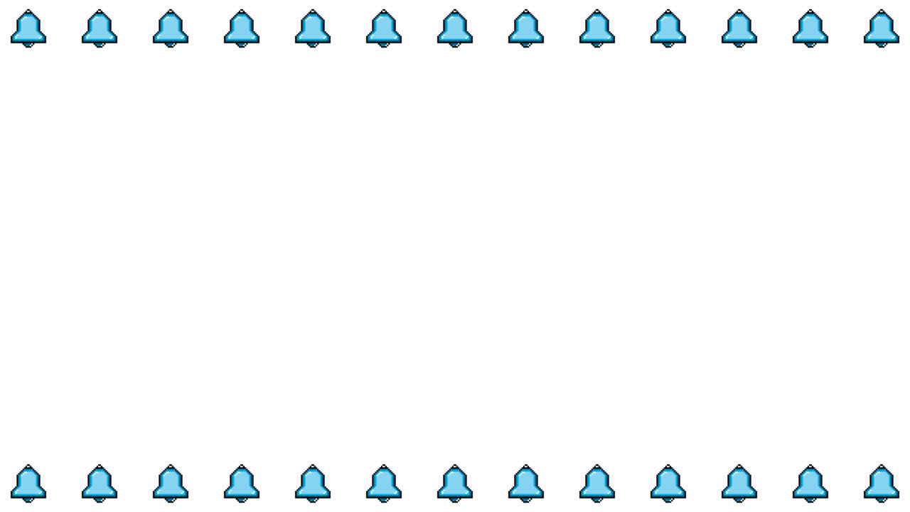 Pixel Art Bell Frame Animated Overlay 1080p Transparent 30 fps (2).mov