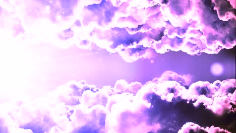 nubes en movimiento