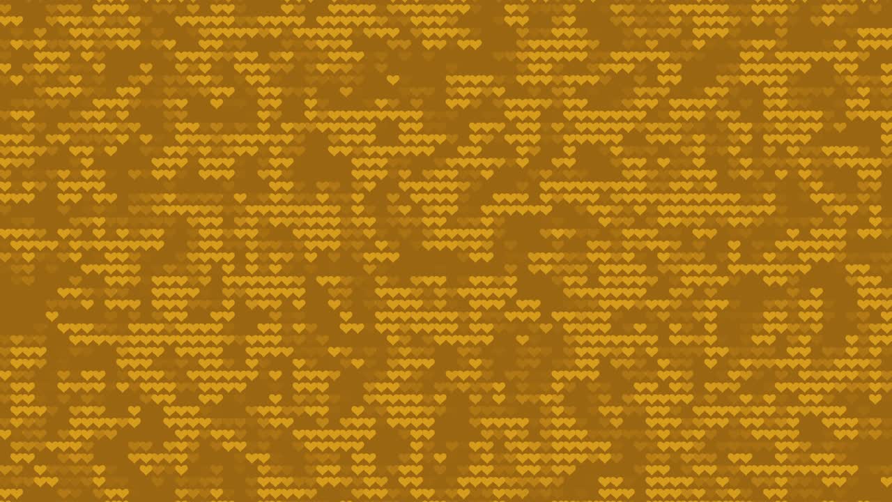 Shining fractal particles animation background