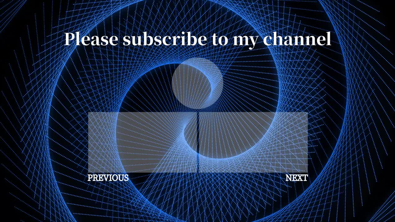 멋진 엔딩 카드 엔딩 스크린 모션 그래픽