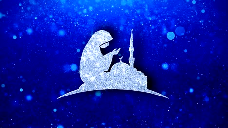 islamic dua namaz praying icon