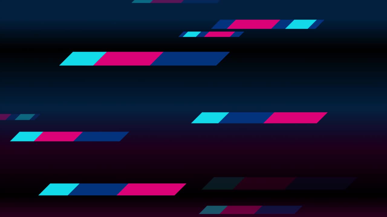 animación de video minimalista geométrica abstractamente colorida