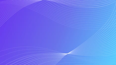 abstract wavy lines background looped animation. bright blue gradient colors. modern futuristic colorful live wallpaper, screensaver. glowing waves. motion graphics stock footage