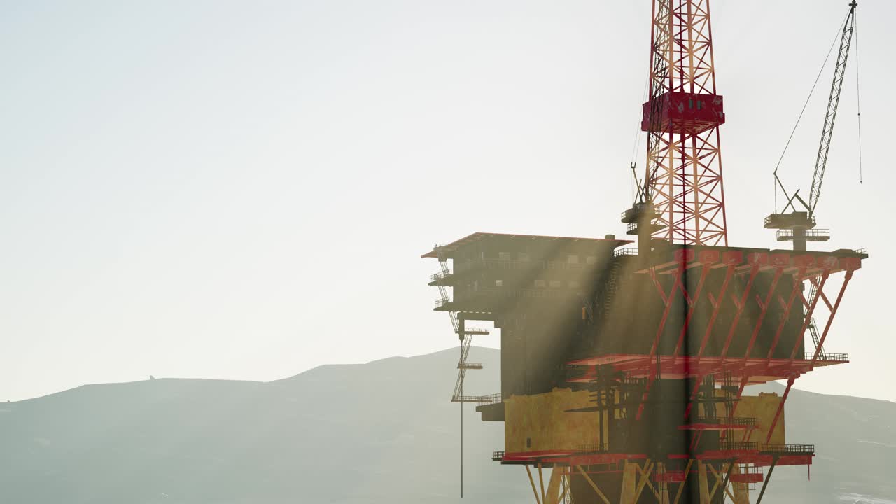 Plataforma de perforación petrolera