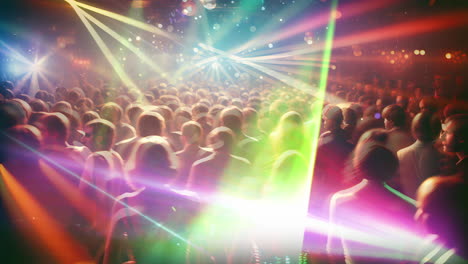 el horizonte de la ciudad cyberpunk con dj tunrtables