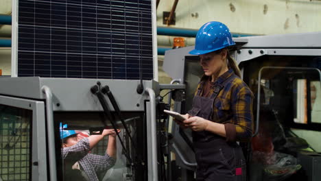 operators working on machinery