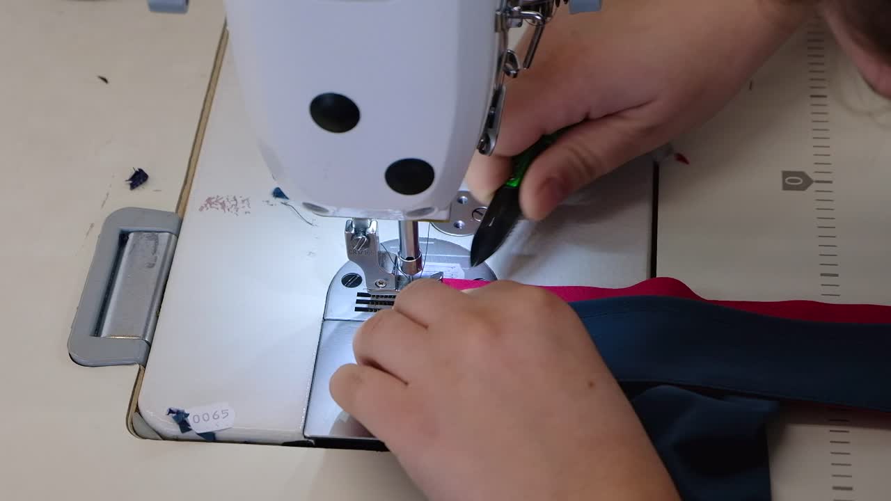 Sewing Fabric with a Sewing Machine