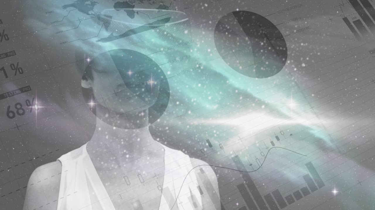 가상현실 인터페이스에 대한 그래프와 차트입니다.