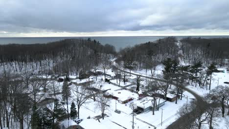 gimbal tilt over beachwood park in muskegon