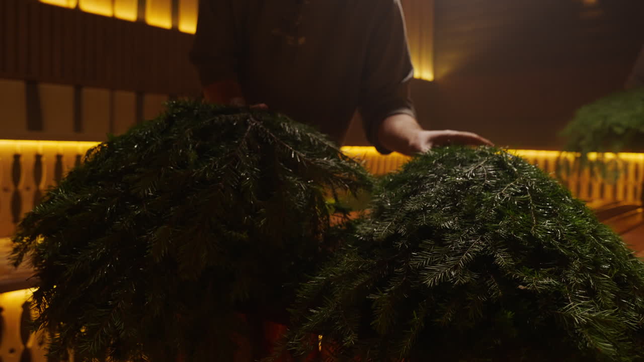 Preparing Christmas Decorations