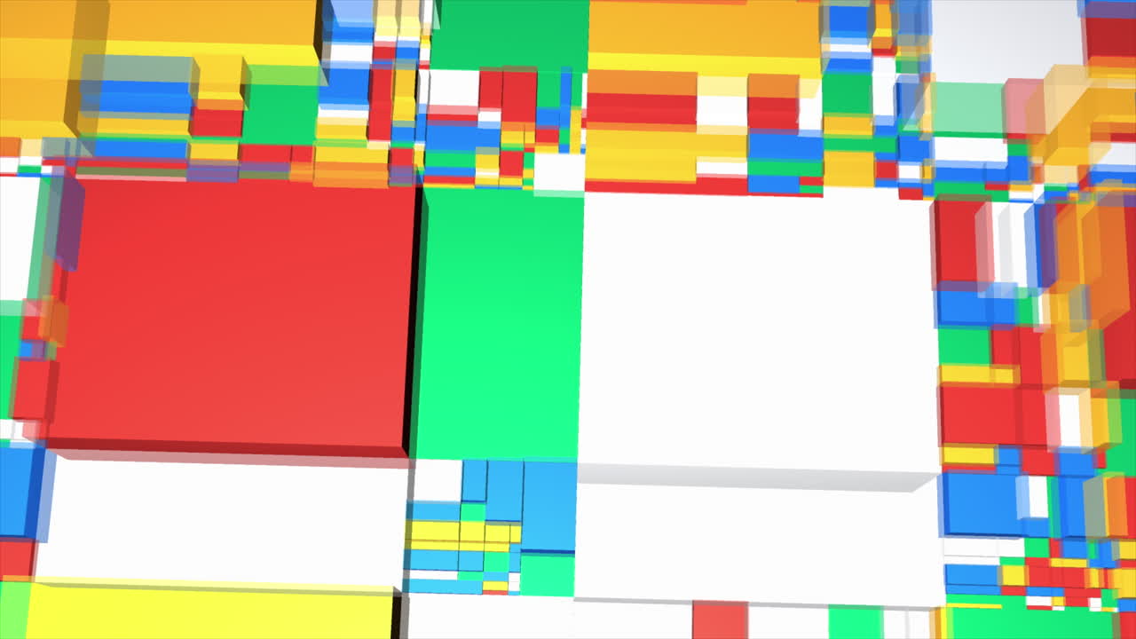 formas geométricas abstractas y coloridas