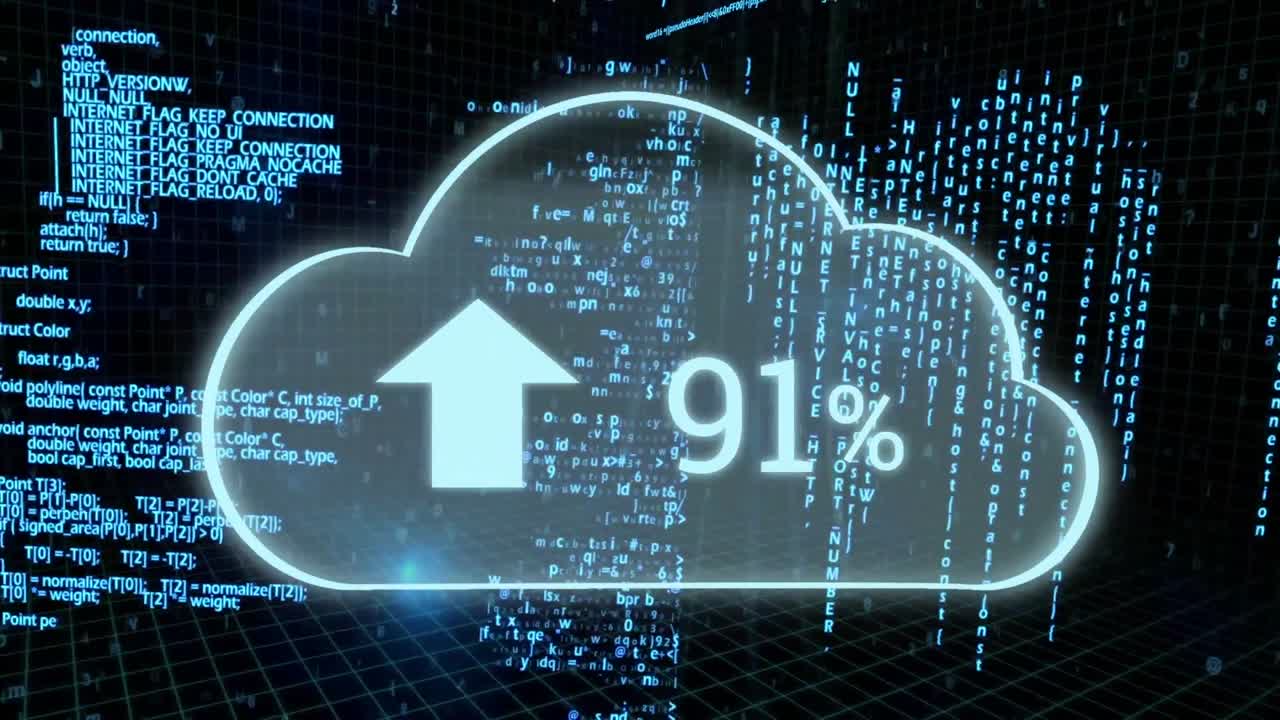 진행 클라우드와 프로그램 코드를 업로드합니다.