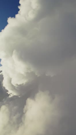 large fluffy clouds