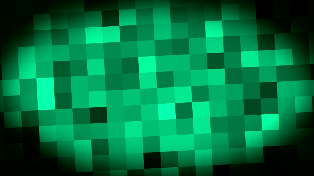 animación pixelada de fondo de arte de bucle en 3d